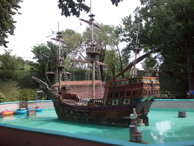 Evansville, IN: The old Monkey ship at the Mesker Park Zoo