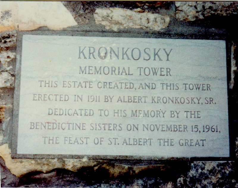 Boerne, TX: History of Kronkosky Memorial tower