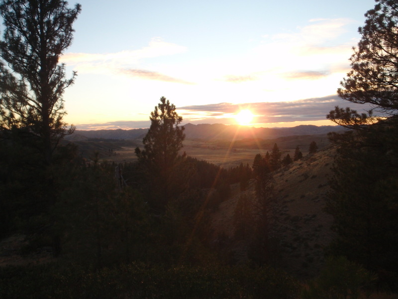 Mountain Home, ID: View over Prairie, ID