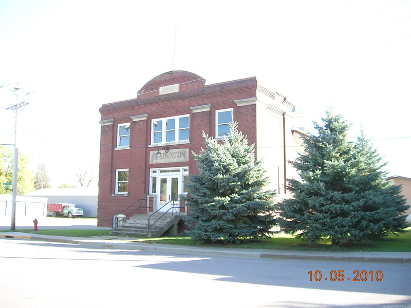 Brownton, MN: Old Brownton City Hall
