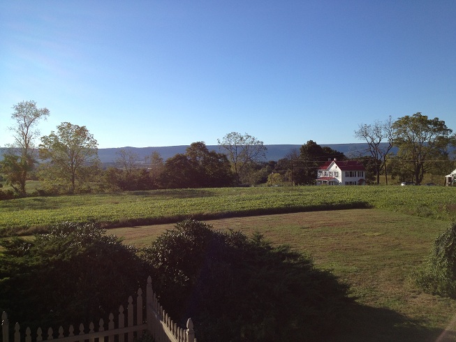 Chambersburg, PA: Looking West from the Edge of Town