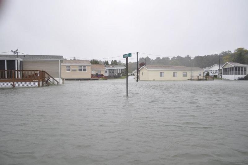 Long Neck, DE: Super Storm Sandy