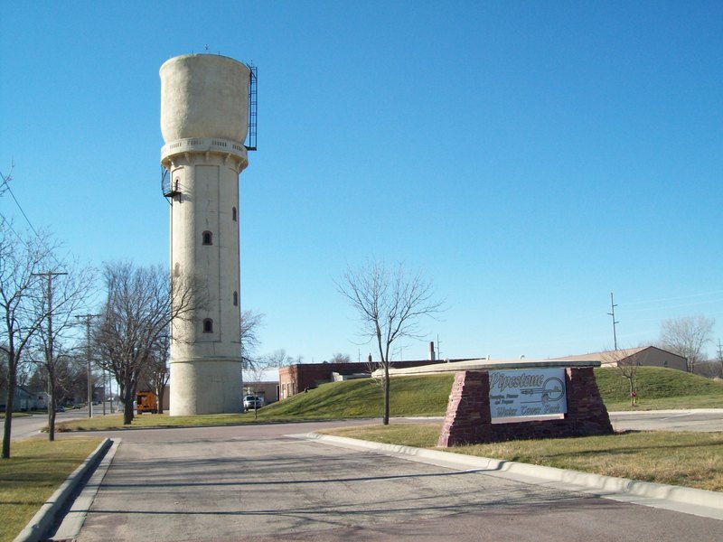 Pipestone, MN : Pipestone Historic Water Tower photo, picture, image ...