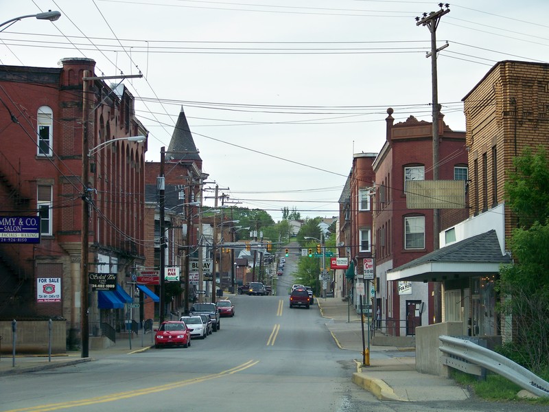 McDonald, PA: Downtown McDonald