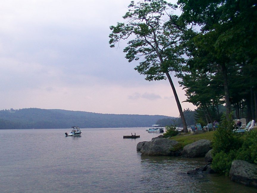Holderness, NH: Squam Lake in Holderness, NH