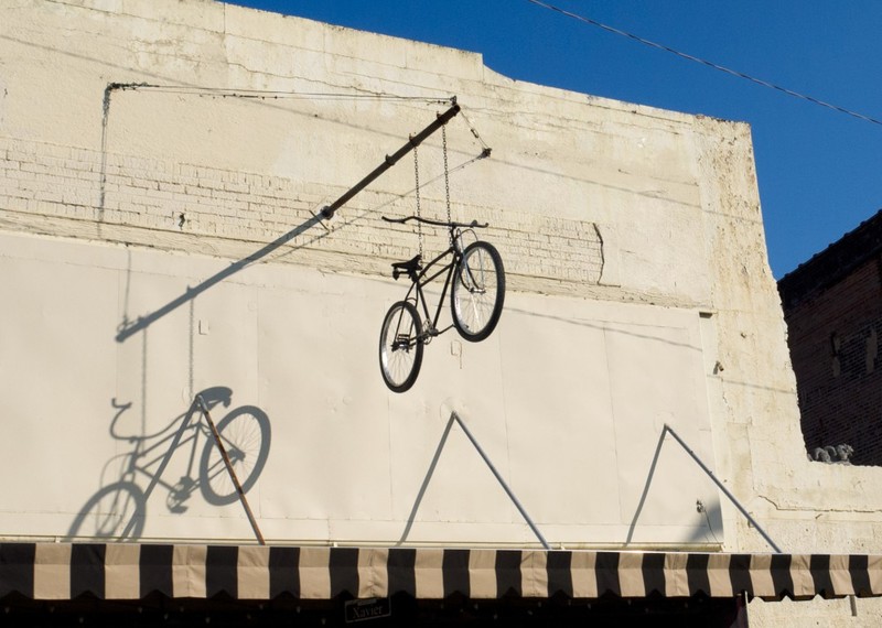 Monroe, LA: Bike store wall plague - Monroe Downtown