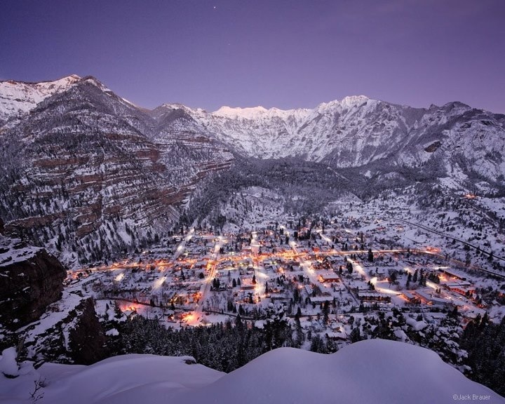 Ouray, CO: Ouray in winter 2012
