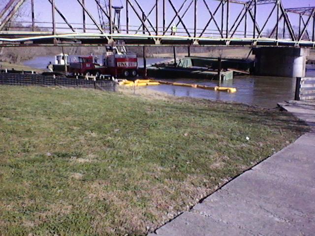 Surgoinsville, TN: Recent rains causes flooding and disruption of new bridge construction