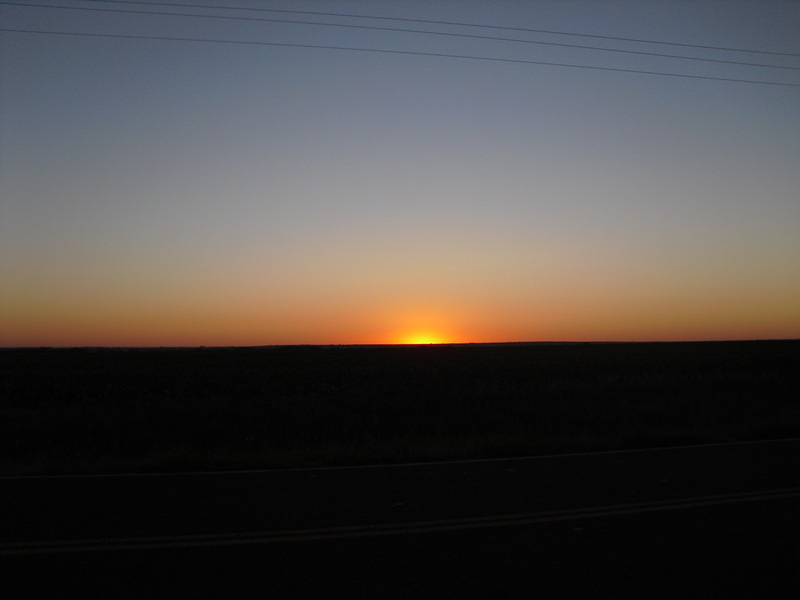 Goodland, KS: sun set colby kansas
