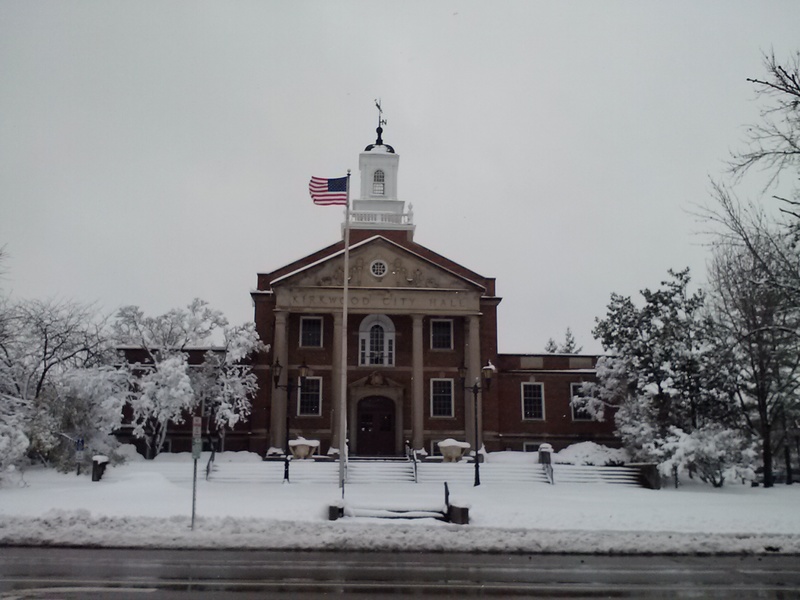 Kirkwood, MO: Kirkwood snow storm March 2013, Kirkwood City Hall