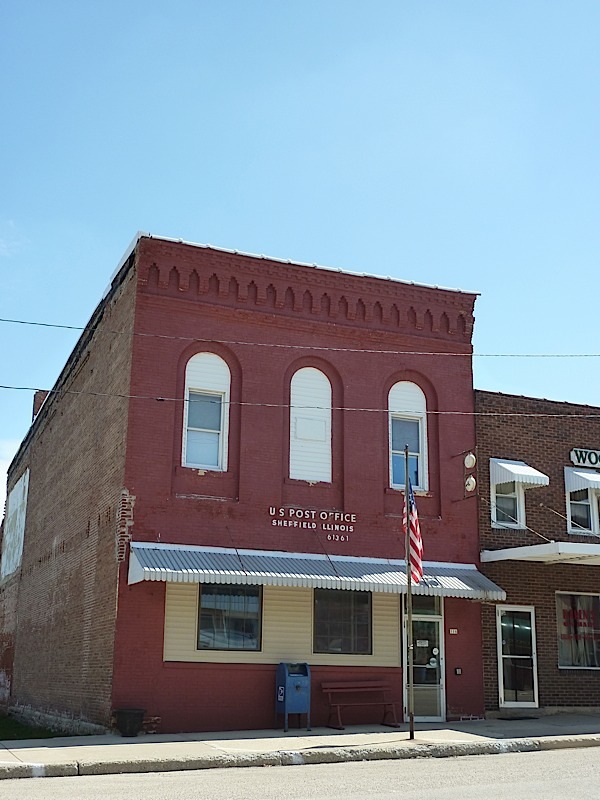 Sheffield, IL Post Office photo, picture, image (Illinois) at city