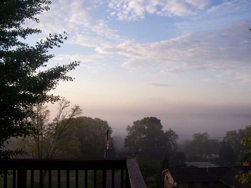 Morristown, TN: morning fog