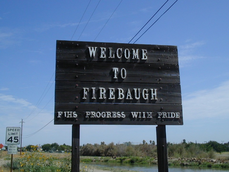 Firebaugh, CA: firebaugh welcome sign