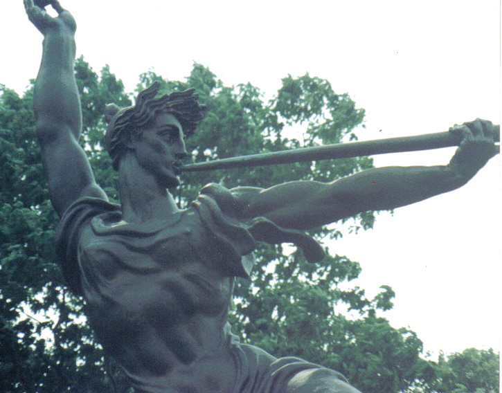 Gettysburg, PA: statue at gettysburg