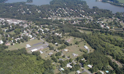 Niverville, NY: aerial view of niverville ny