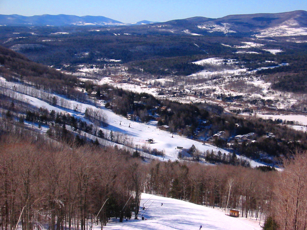 Windham, NY: Great View From Why Not Mid-Station At Windham Mountain