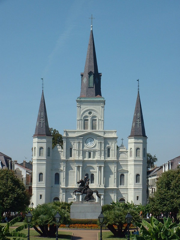 New Orleans, LA : Jackson Square Cathedral in the French Quarter photo