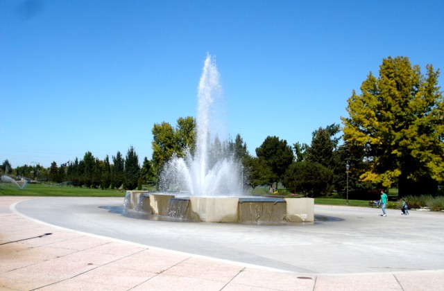 Boise, ID: Kathryn Albertson Park Fountain, Boise, ID