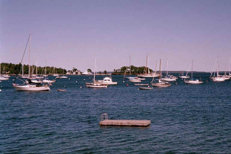 Camden, ME: Outboud form the harbor (shot from that little park)
