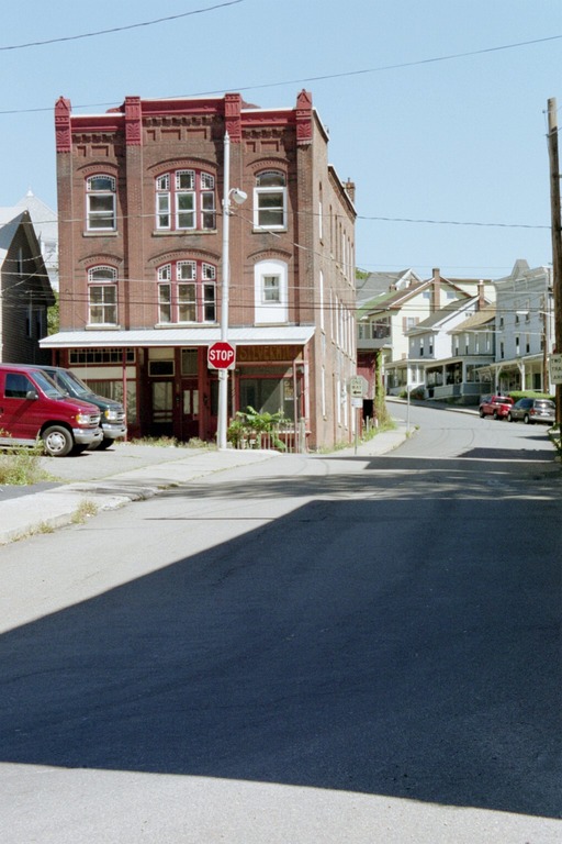 Weatherly, PA Intersection of Carbon and First Streets photo, picture