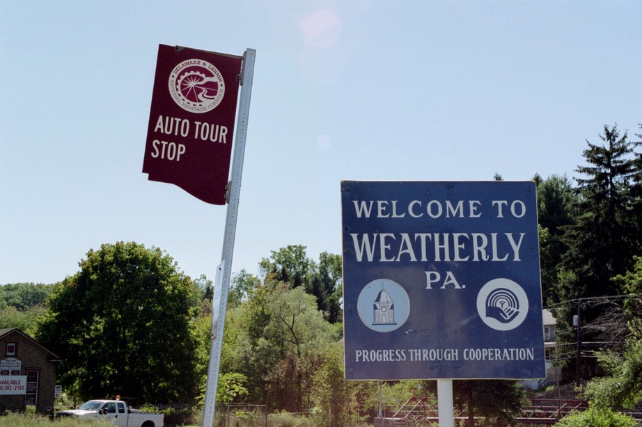 Weatherly, PA 91904 Signs in Town photo, picture, image