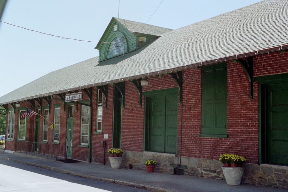 Weatherly, PA: 9-19-04 Borough Building housed in the former Train Station