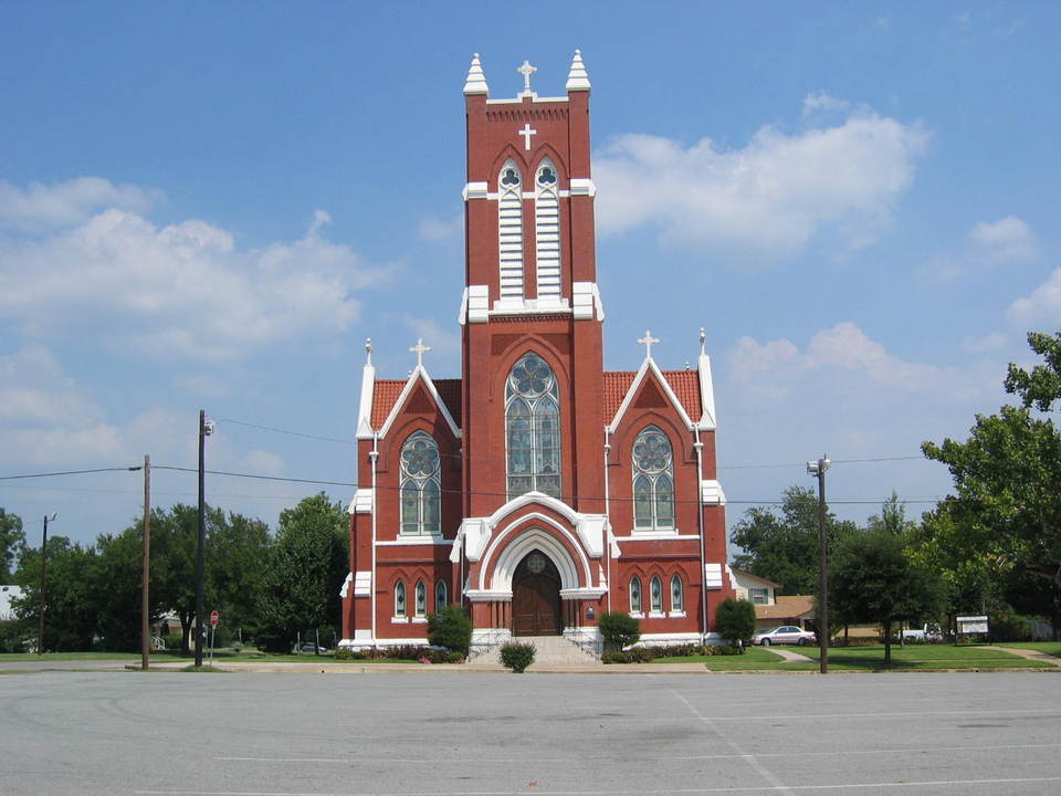 Denison TX Historic Church Photo Picture Image Texas At City 