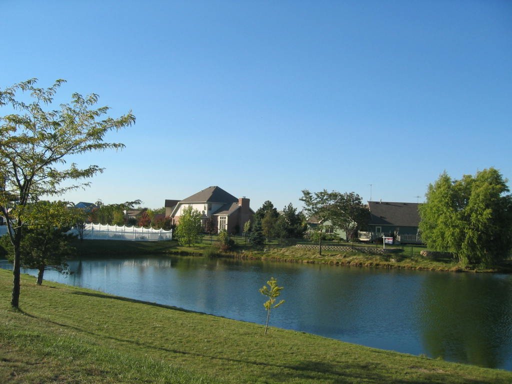 Winthrop Harbor, IL: Homes on Old Darby - looking north from 5th street