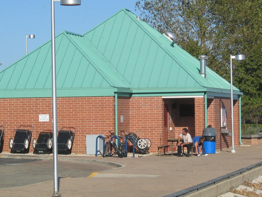 Winthrop Harbor, IL North Point Marina one of many Bath Houses for