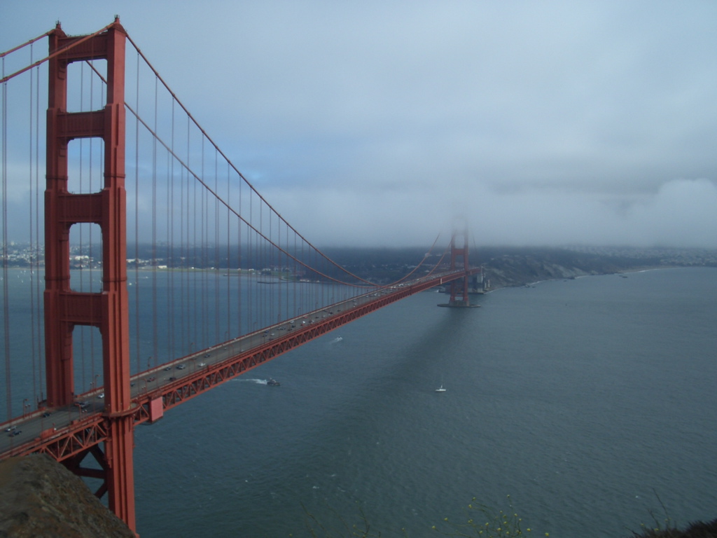San Francisco, CA: Golden Gate Bridge (and the fog, of course)