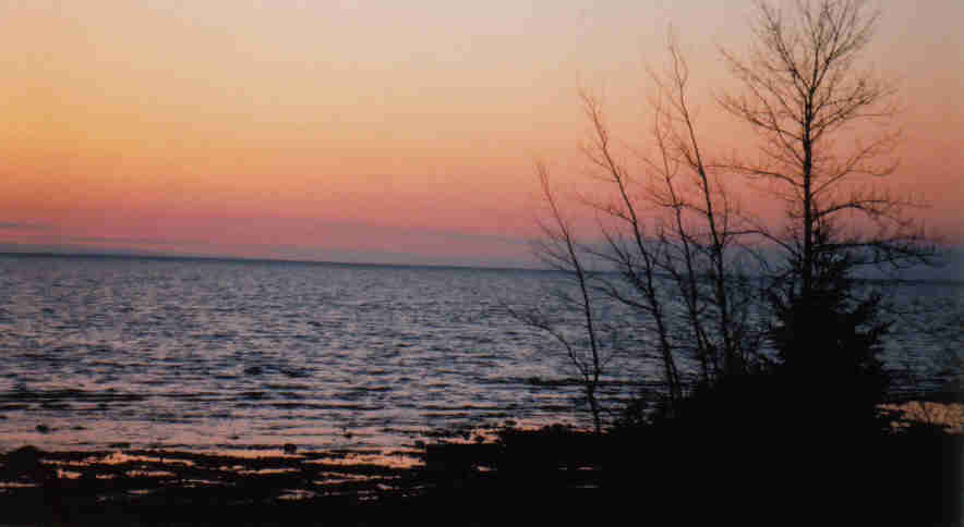 St. Ignace, MI: Sunrise in St. Ignace