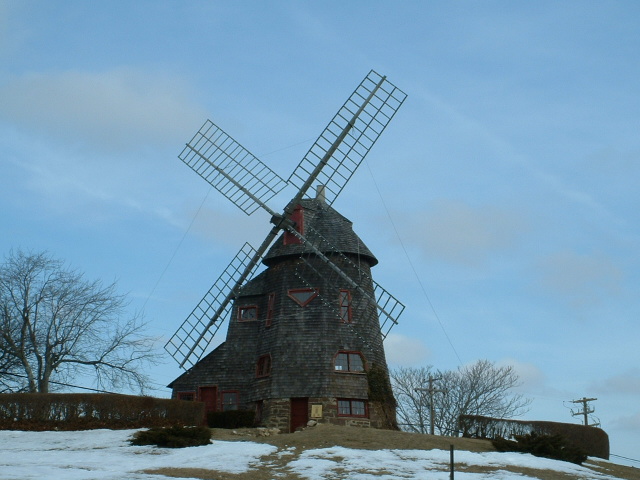 Southampton, NY: Windmill at Southampton College