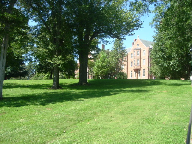 Lynchburg, VA: Main Hall from Front Campus, Randolph-Macon Woman's College, Lynchburg, VA