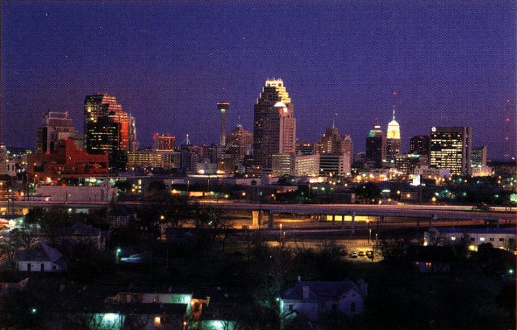 San Antonio, TX: San Antonio skyline