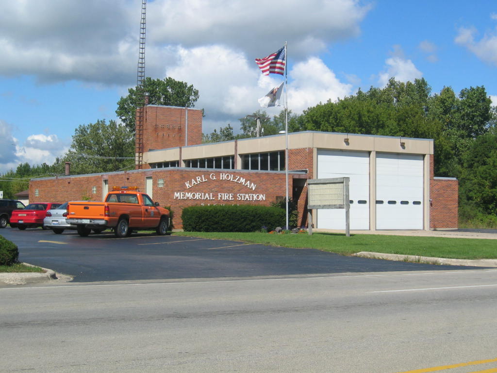 Zion, IL: Lewis av Fire station