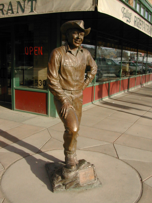 Rapid City, SD: City of Presidents, Rapid City SD Ronald Reagan Bronze Statue