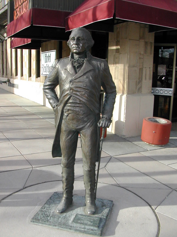 Rapid City, SD: City of Presidents, Rapid City SD, George Washington Bronze Statue