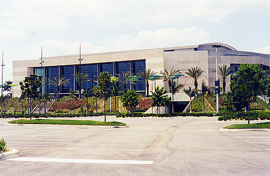 Sunrise, FL: Office Depot Center. Home of the Florida Panthers Hockey team