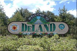 De Land, FL: Welcome Sign