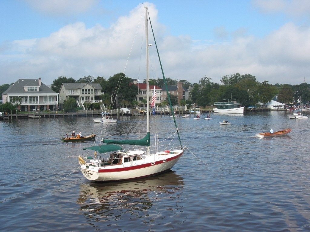 Madisonville, LA: Boats on the Tchefuncte River which runs through Madisonville, Louisiana