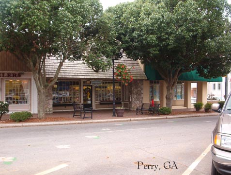 Perry, GA: The Town Of Perry from a Visitors View