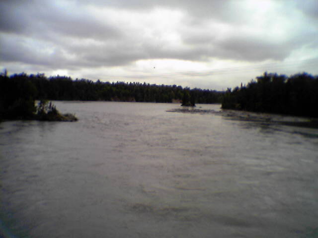 Palmer, AK: Matanuska river @ old glenn bridge july04