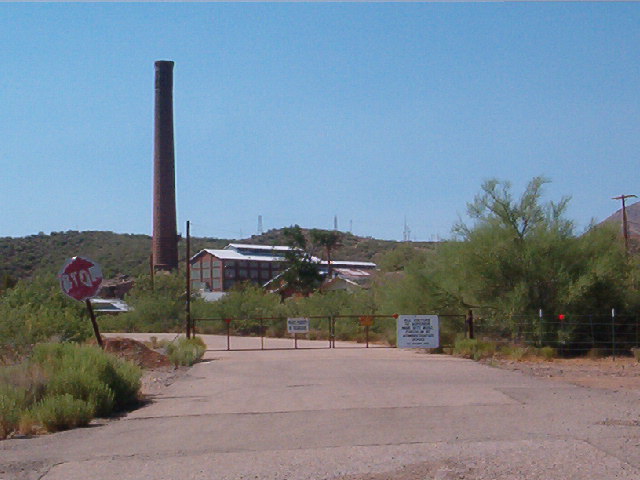 Superior, AZ: Magma Mine Smelter