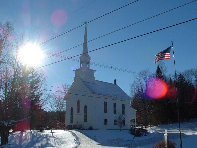 West Burke, VT: Church Dec 04