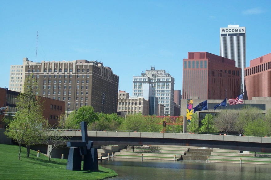 Omaha, NE: Picture of downtown Omaha