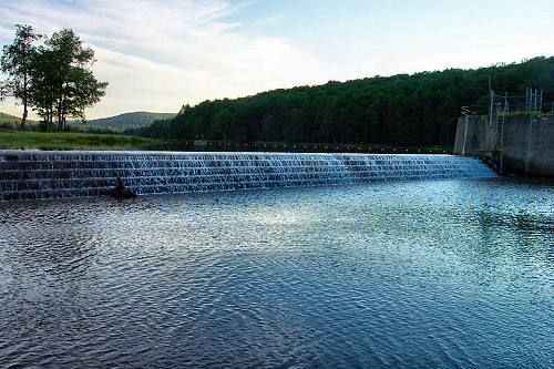 Warren Pa Chapman Dam Spillway Photo Picture Image Pennsylvania At City