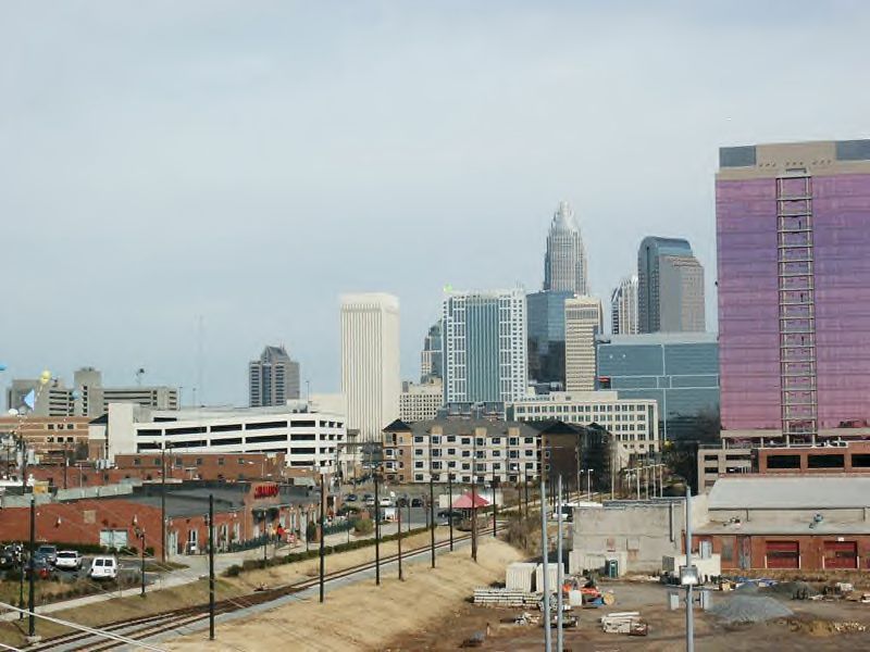 Charlotte, NC: Uptown from Southend