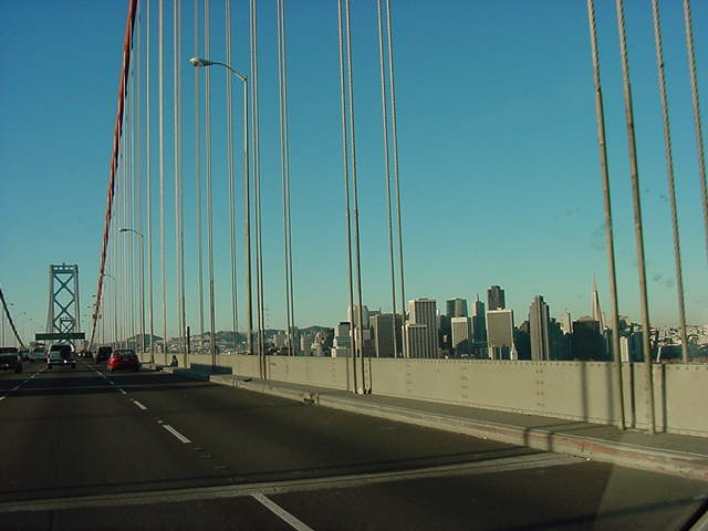 San Francisco, CA: Bridge toward to San Francisco