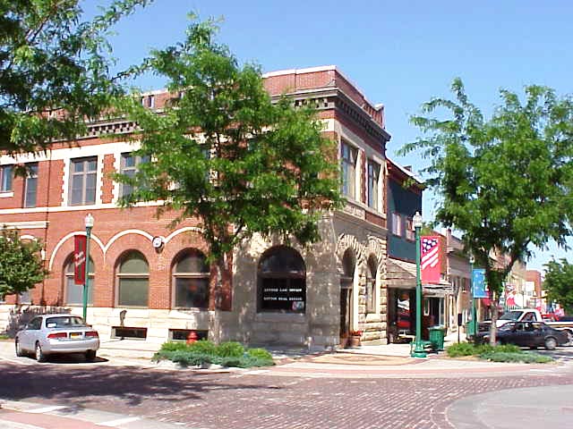 Ashland, NE: Old Bank, Lutton Law Offices