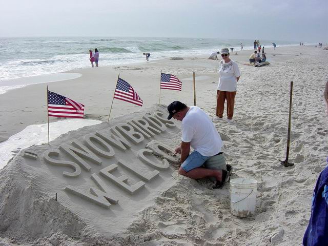 Gulf Shores, AL: Welcome Snowbirds